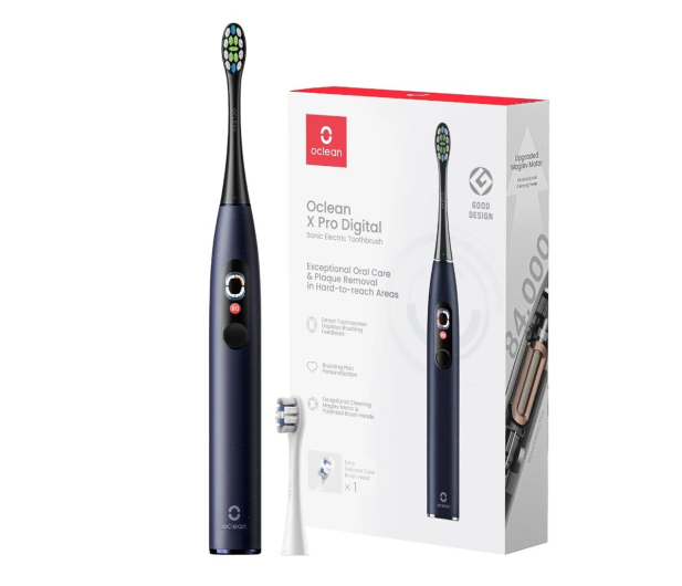 Oclean OUTLET - X Pro Digital granatowy - 1479624 - zdjęcie 2
